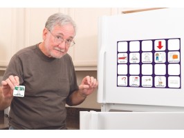 Tableau magnétique pour faire horaire pour personne Alzheimer